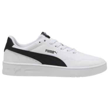 Imagem de Tênis Puma Court Lally Feminino Original, 36, Branco, Preto, Feminino
