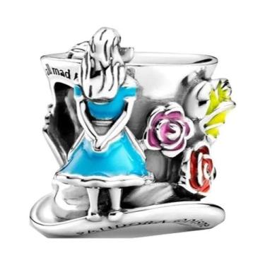 Imagem de Disney Mickey Minni Marie Gato Ponto Contas Encantos Para Pulseira De 