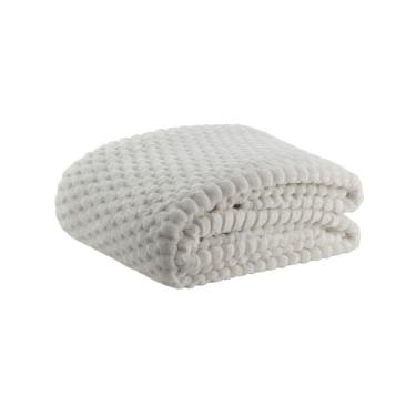 Imagem de Cobertor Blanket Zurich Toque De Seda - Kacyumara - Off White - Casal