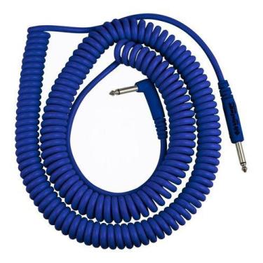 Imagem de Cabo Violão Guitarra P10 Vintage Espiral Mac Cabos 9,15m