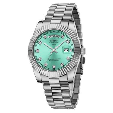 Imagem de Relógio NIBOSI Analog Quartz Stainless Steel Waterproof Masculino