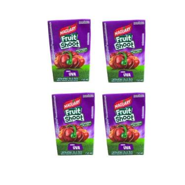 Imagem de Kit 27un Suco Uva Maguary Fruit Shoot 150ml Lanche Escolar