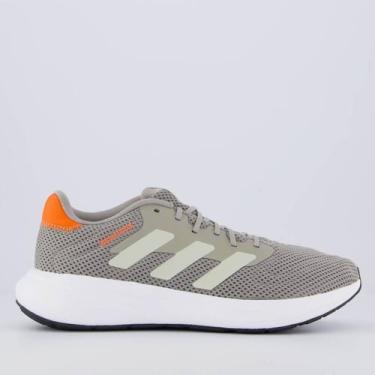 Imagem de Tênis Adidas Response Runner Cinza e Laranja, 35