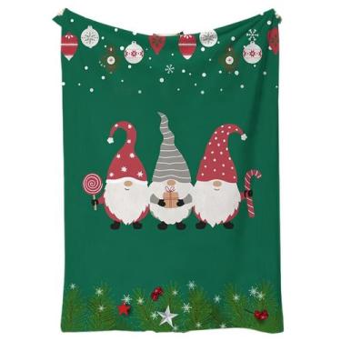 Imagem de Cobertor de flanela Soft Christmas Elfs Pattern 300g - SABMU