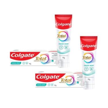 Imagem de Kit 2 Creme Dental Colgate Total 12 Advanced Fresh Gel 90g