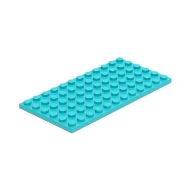 Imagem de Blocos De Construção Coloridos Wange 10pcs 3028 Placa 6 X12 Compatívei