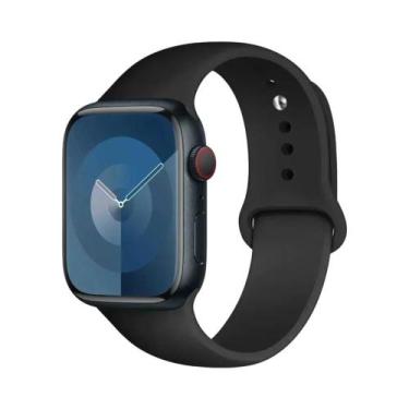 Imagem de Pulseira De Silicone Esportiva De 49mm 44mm 45mm 40mm 41 42mm 46mm Par