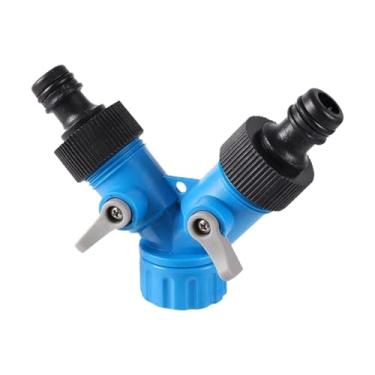 Imagem de 3/4'' Female Thread Shunt Valve Y-Shaped Quick Connector Agriculture Hose Fittings Water Splitter Car Washing Controller