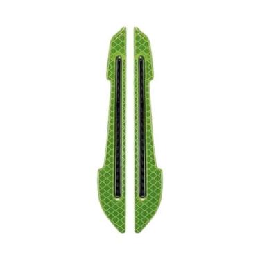 Imagem de Adesivos De Segurança Reflexivos Para Espelho Retrovisor De Carro 2pcs