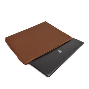 Imagem de Capa Para Notebook 16 * 8 Polegadas De Couro Ecologico (CARAMELO)