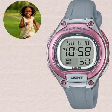 Imagem de Relógio Casio Infantil Digital Cinza LW-203-8AVDF
