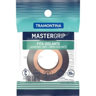 Imagem de Fita Isolante Classe C 0,13x19 mm Tramontina Preta 10 m com Embalagem 