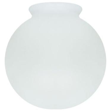 Imagem de Globo De Vidro Com Colar 15 X 28 P/ Poste de Jardim - Jota Iluminação 