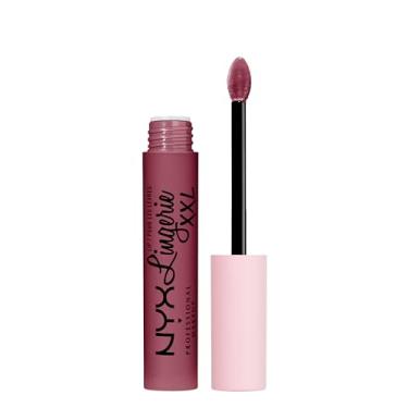 Imagem de NYX PROFESSIONAL MAKEUP Lip Lingerie XXL Matte Liquid Lipstick - Bust-Ed (roxo malvado)
