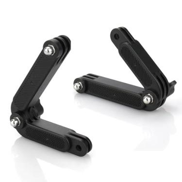 Imagem de ThtRht Pacote com 2 conexões de haste de extensão de câmera para GoPro Hero DJI Osmo Sjcam Akaso