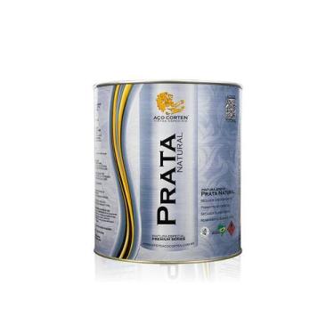 Imagem de Tinta Metálica Efeito Prata Natural - Base Automotiva - Kit 3,6L para 