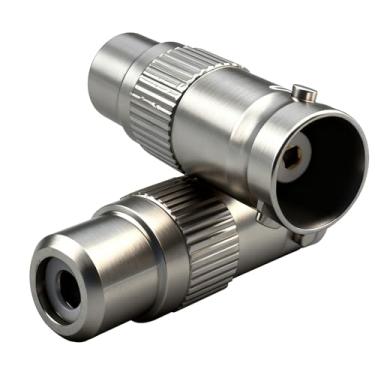 Imagem de IMIYORE 10 peças BNC fêmea para conectores adaptadores de acoplador fêmea RCA para sistemas de vigilância de segurança CCTV sistemas de vigilância