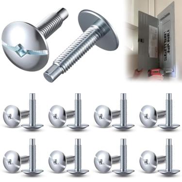 Imagem de Gulfmew 18 peças de parafusos de substituição da tampa central de carga compatíveis com Square D S106 e Siemens ECTS2, parafuso de painel compatível com painéis QO e Homeline, centros de carga Murray