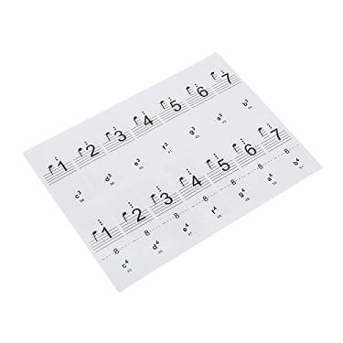 Imagem de RiToEasysports Adesivo de Teclado de Piano Com 88 Teclas para Iniciantes, Fácil de Instalar Etiquetas de Teclas Brancas, Sem Resíduos, Aprenda Rapidamente, Adequado para Iniciantes Em Piano