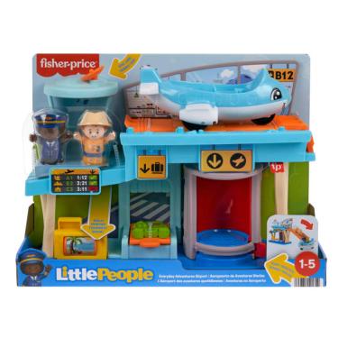 Imagem de LITTLE PEOPLE BRINQUEDO PARA BEBES AVENTURAS NO AEROPORTO - FISHER PRICE MATTEL