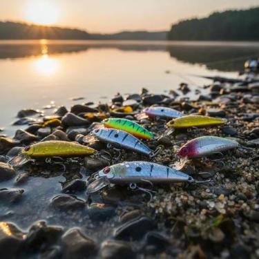 Imagem de Kit 10 Isca Pesca Artificial 72mm 8.7 Cor Sortida - Bretalle