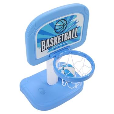 Imagem de Hztyyier Conjunto de Jogos Interativos de Ajustável para Cesta de Basquete de Piscina para Crianças, Conjunto Resistente de Jogos de Basquete à Beira da Piscina para Atividades Internas e Externas,