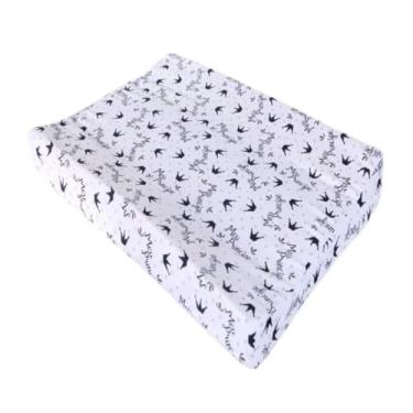 Imagem de Trocador De Fraldas Anatômico Impermeável Menina Menino Para Cômoda e Berço (Meu Príncipe Marinho)