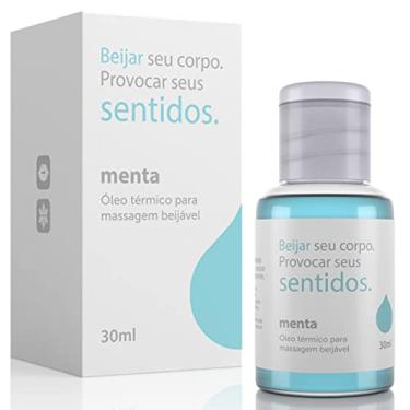 Imagem de Óleo Gel Corporal Intimo Beijável Esquenta Hot Menta 30ml