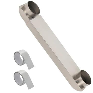 Imagem de Kit de periscópio de ventilação de secador telescópico de aço inoxidável