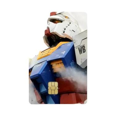 Imagem de Adesivo À Prova d'Água Em PVC Fosco HD 2.5D Do Gundam RX-78-2 ZGMF-X19