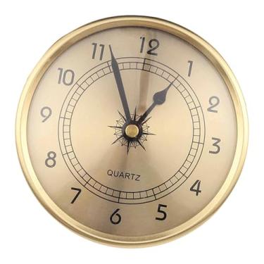 Imagem de Generic Relógio portátil, elegante e compacto, estação meteorológica redonda, decoração conveniente para leitura interna e externa, ideal para iates, pesca