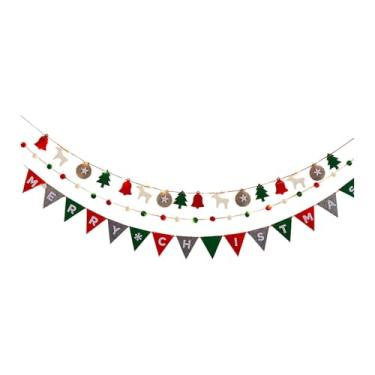 Imagem de Whtkoph Guirlanda de Natal com Luzes LED, Lâmpada de Fada Charmosa, Luminária Noturna de Natal para Hotel, Loja, Vitrine e Festas, Style C