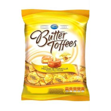 Imagem de Bala butter toffees mousse maracuja 400 gr arcor
