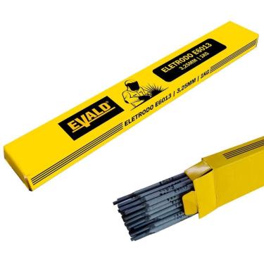 Imagem de Eletrodo Para Solda E6013 3,25mm Caixa 1 Kg Evald