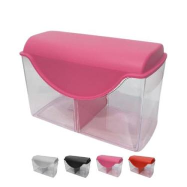 Imagem de Porta Pão de Forma c/ Tampa e Divisória Removível Plástico - Plas Tutt