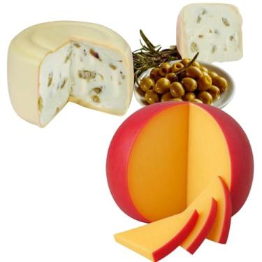 Imagem de Combo Queijo Reino Gouda Bola Canastra e Queijo Recheado Requeijão e Azeitona