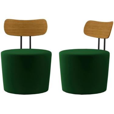 Imagem de Kit 2 Poltronas Decorativas Lua Veludo Sl 947 Moll Sl 947