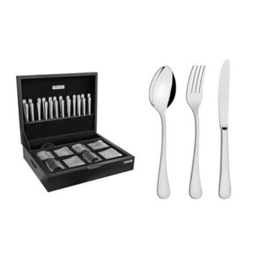 Imagem de Faqueiro Tramontina Zurique Em Aço Inox Com Estojo 101 Peças