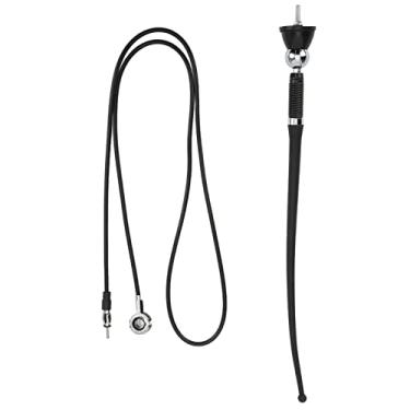 Imagem de Antena Estéreo de Carro ABS ABS Black Wear Prooft Resistente a Calor FM Aérea de Sinal para Automóveis