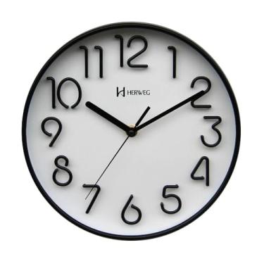 Imagem de Relógio de Parede Quartz Preto