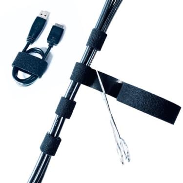 Imagem de Esconde Fio, Organizador de Fio e Cabos Rolo Dupla Face Fecho de Contato - 5/10metros(10 Metros)