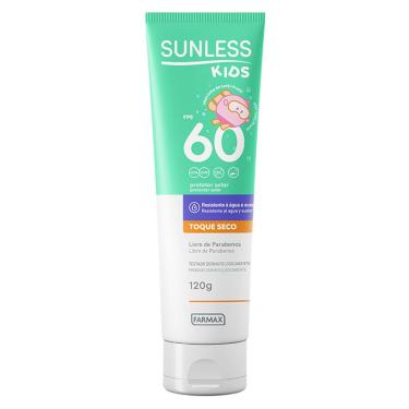 Imagem de Protetor Solar Infantil Sunless Kids FPS 60 120g-Unissex