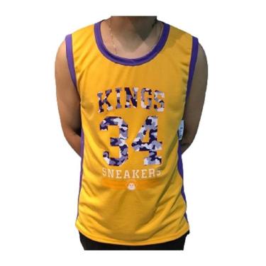 Imagem de REGATA DE BASQUETE MASCULINA KINGS SNEAKERS-Masculino