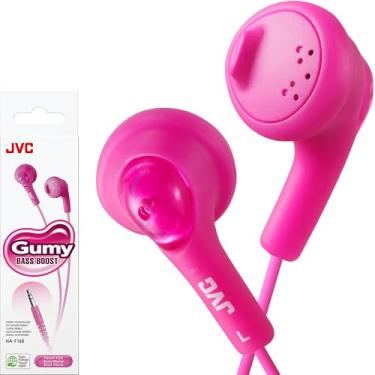 Imagem de JVC Fone de ouvido HAF160P Gumy Ear Bud rosa