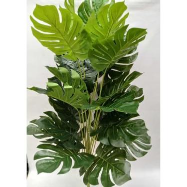 Imagem de Yucca Artificial Premium 1,10m / 1,15m – Plantas Decorativas Realistas para Ambientes Internos e Externos(1,Costela de Adão - 24 Folhas)