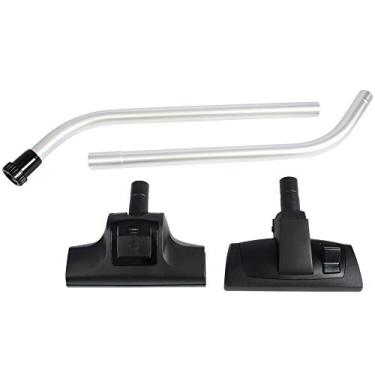 Imagem de Cen-Tec Systems 94456 Kit de acessórios universal para aspiradores comerciais e de mochila com combinação de ferramenta de piso e turbina de carpete, preto