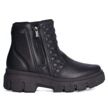Imagem de Bota Feminina Kolosh Adventure Matelassê Preto, Preto, 39