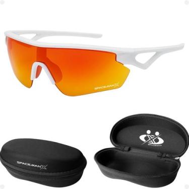 Imagem de oculos esportivo corrida bike protecao uv400 ciclismo + case acetato l