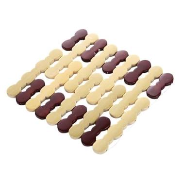 Imagem de Almofada de isolamento de mesa de jantar de bambu, porta-copos à prova de calor, tapete antiqueimadura (quadrado de 14 x 15 cm)