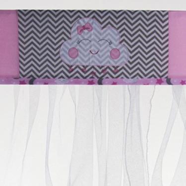 Imagem de Mosquiteiro para berço tela protetora com bando para berço americano e